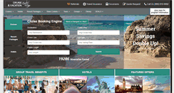 Desktop Screenshot of cruiseandvacationperks.com