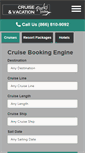 Mobile Screenshot of cruiseandvacationperks.com